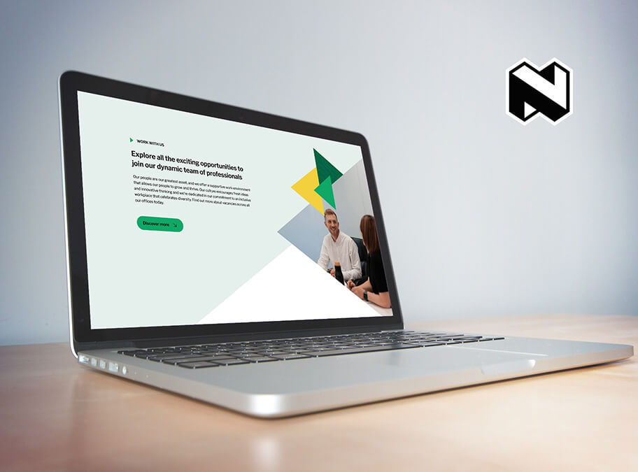 Graphic showing a screenshot of the Nedbank Private Wealth website