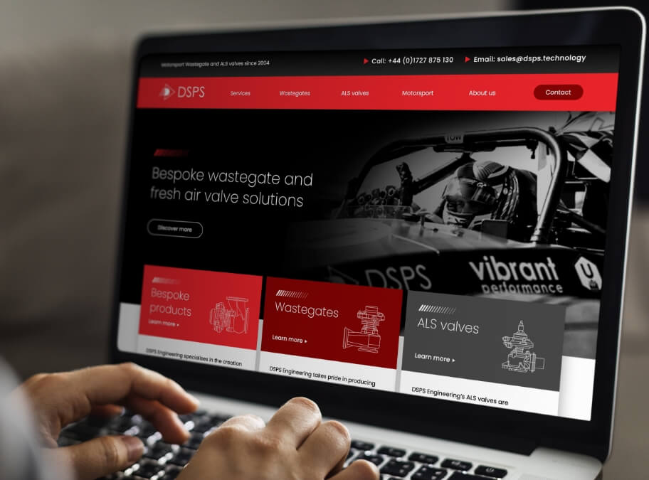 Graphic showing a screenshot of the DSPS website